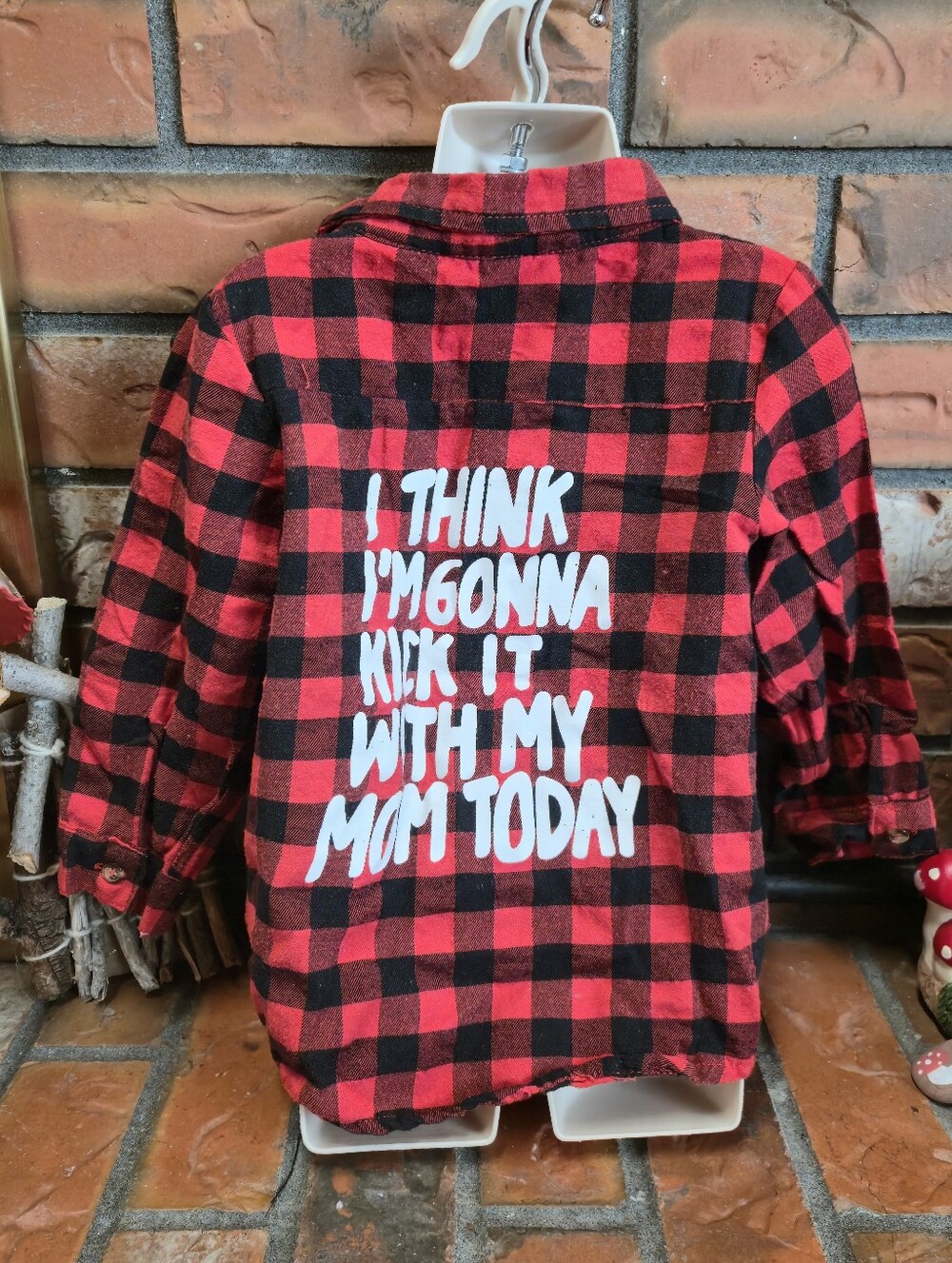 Girl's Plaid Shirt